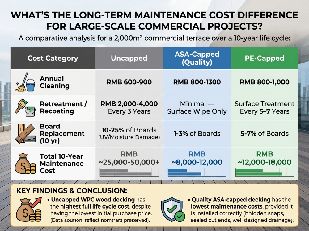 Capped vs Uncapped Composite Decking | ONSUN Capped vs Uncapped Composite Decking | ONSUN