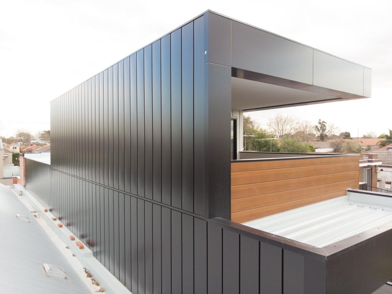 Aluminum Exterior Cladding Interlocking Metal Siding Architectural ...