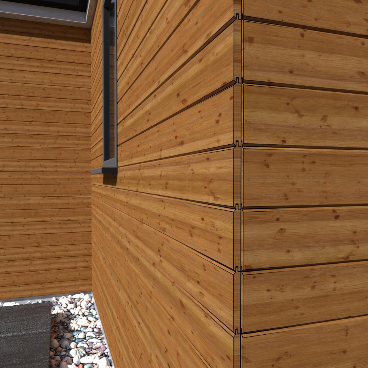 Thermowood External Cladding For Garden Rooms